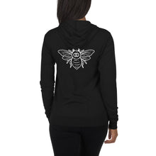 Load image into Gallery viewer, Product Hive Unisex Zip Hoodie with Bee